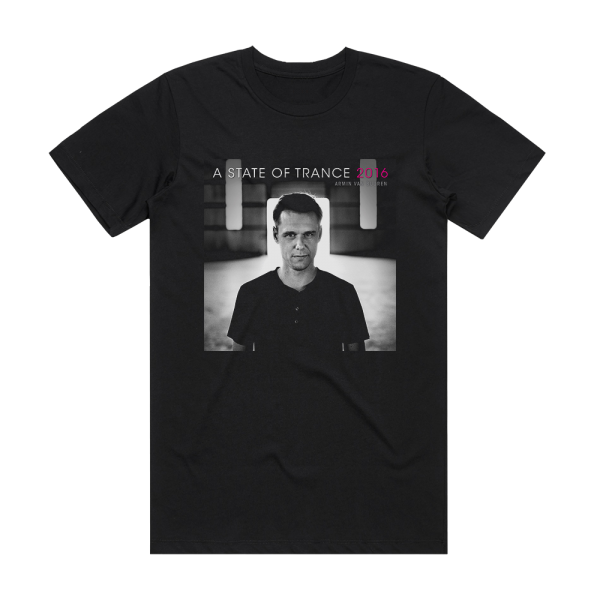 Armin van Buuren A State Of Trance 2016 Album Cover T-Shirt Black