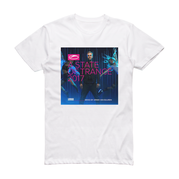 Armin van Buuren A State Of Trance 2017 Album Cover T-Shirt White