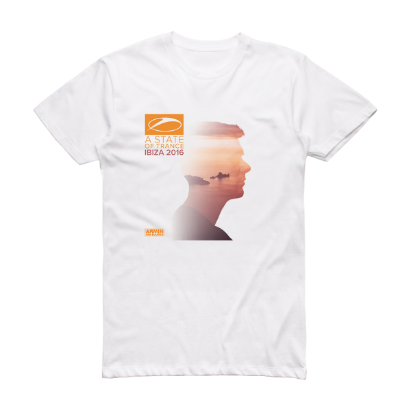 Armin van Buuren A State Of Trance Ibiza 2016 Album Cover T-Shirt White