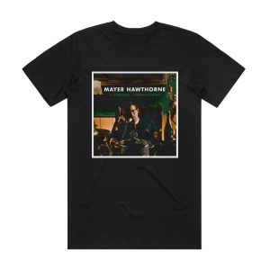 Mayer Hawthorne A Strange Arrangement Album Cover T-Shirt Black