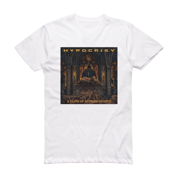 Hypocrisy A Taste Of Extreme Divinity Album Cover T-Shirt White
