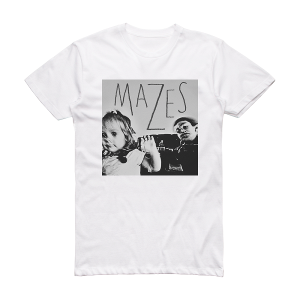 Mazes A Thousand Heys Album Cover T-Shirt White