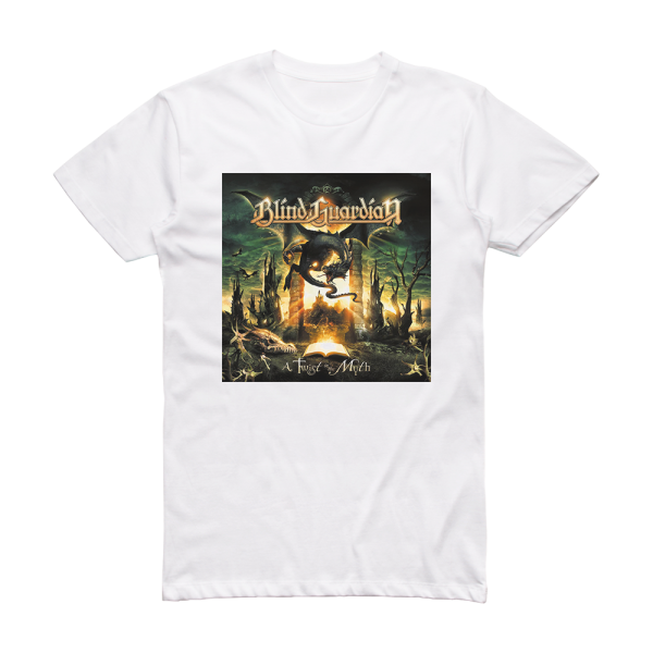 Blind Guardian A Twist In The Myth Album Cover T-Shirt White