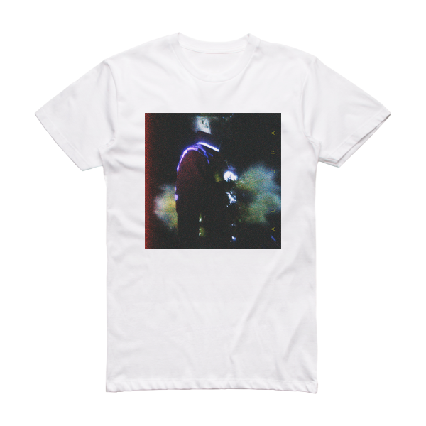 Ben Frost A U R O R A Album Cover T-Shirt White