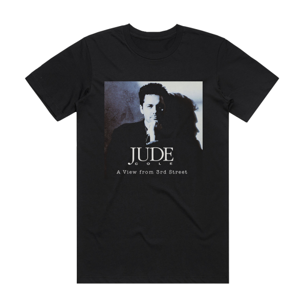 Jude Cole A View From 3Rd Street Album Cover T-Shirt Black