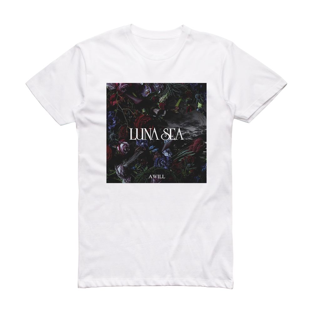 LUNA SEA A Will Album Cover T-Shirt White