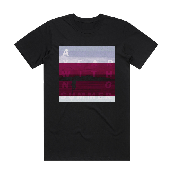 Obsidian Kingdom A Year With No Summer Album Cover T-Shirt Black
