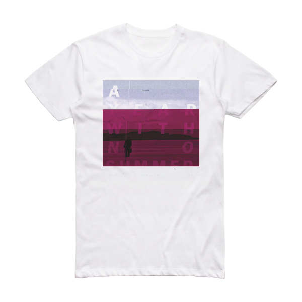 Obsidian Kingdom A Year With No Summer Album Cover T-Shirt White