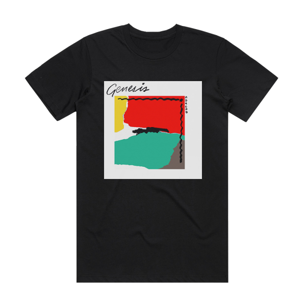 Genesis Abacab 4 Album Cover T-Shirt Black