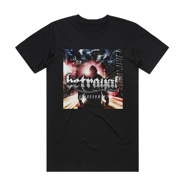 Betrayal Abandonement Album Cover T-Shirt Black