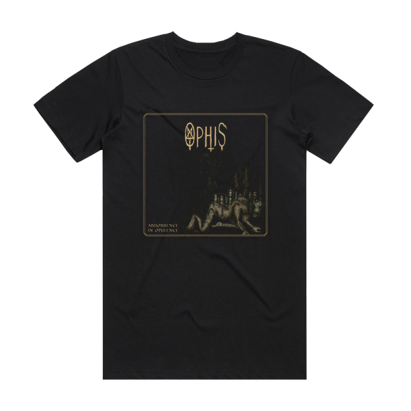 Ophis Abhorrence In Opulence Album Cover T-Shirt Black