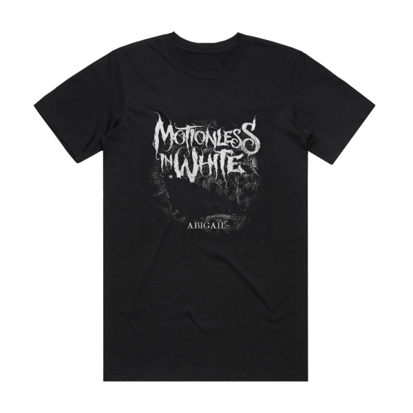 Motionless In White Abigail Album Cover T-Shirt Black