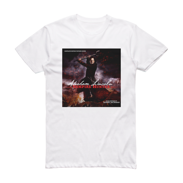 Henry Jackman Abraham Lincoln Vampire Hunter 2 Album Cover T-Shirt White