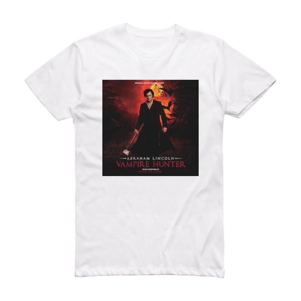 Henry Jackman Abraham Lincoln Vampire Hunter 3 Album Cover T-Shirt White