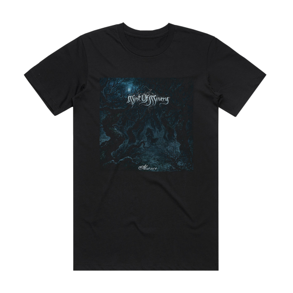 Mist of Misery Absence Album Cover T-Shirt Black
