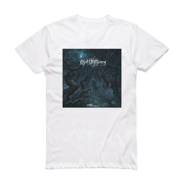 Mist of Misery Absence Album Cover T-Shirt White