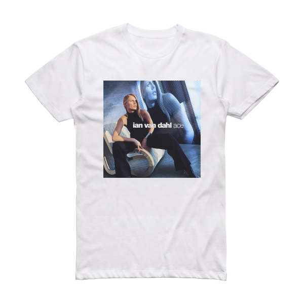 Ian Van Dahl Ace 1 Album Cover T-Shirt White