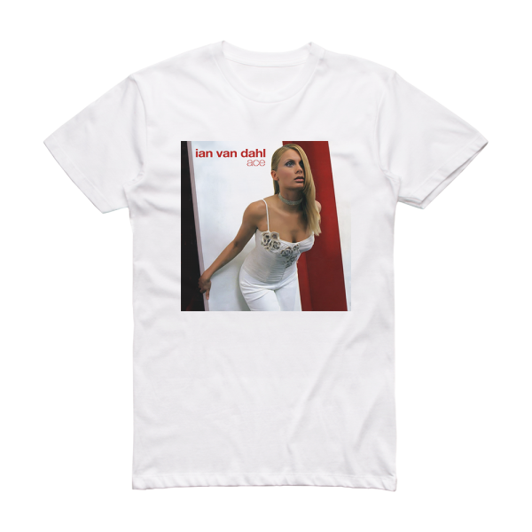 Ian Van Dahl Ace 2 Album Cover T-Shirt White