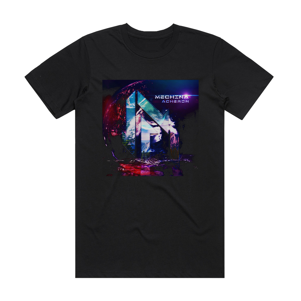 Mechina Acheron Album Cover T-Shirt Black – ALBUM COVER T-SHIRTS