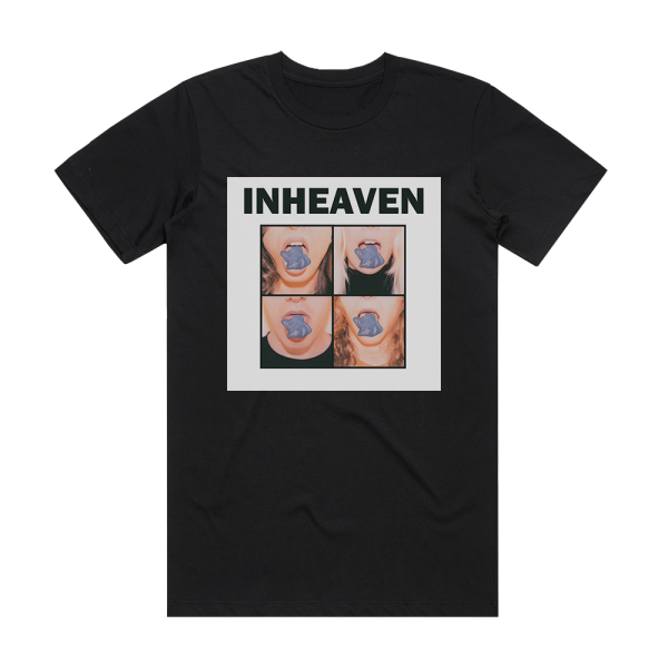INHEAVEN Acoustic Album Cover T-Shirt Black