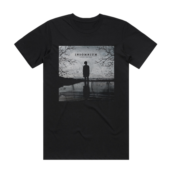 Insomnium Across The Dark Album Cover T-Shirt Black