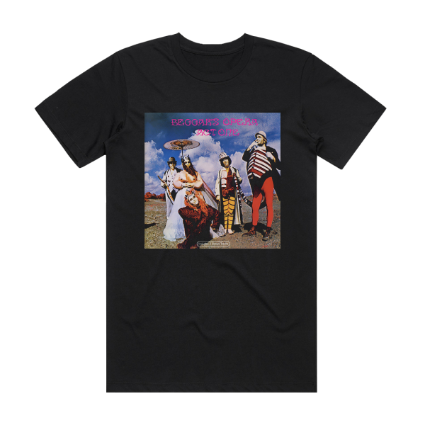 Beggars Opera Act One Album Cover T-Shirt Black