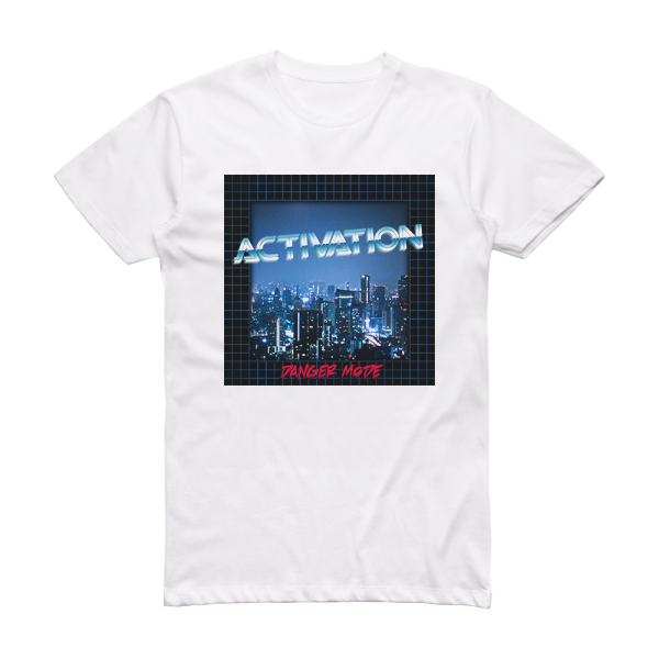Danger Mode Activation Album Cover T-Shirt White