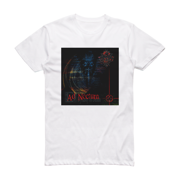 Limbonic Art Ad Noctum Dynasty Of Death Album Cover T-Shirt White