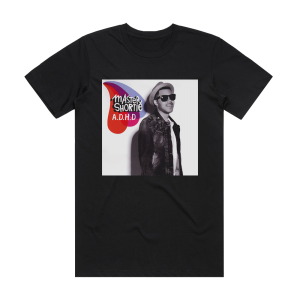 Master Shortie Adhd Album Cover T-Shirt Black