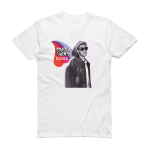 Master Shortie Adhd Album Cover T-Shirt White