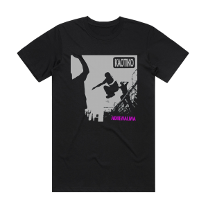 Kaotiko Adrenalina Album Cover T-Shirt Black
