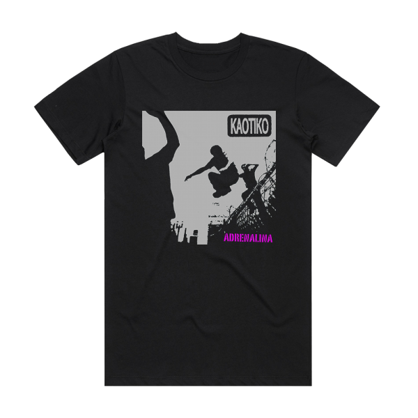Kaotiko Adrenalina Album Cover T-Shirt Black