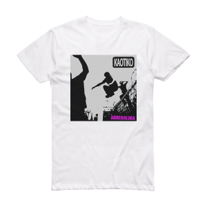 Kaotiko Adrenalina Album Cover T-Shirt White