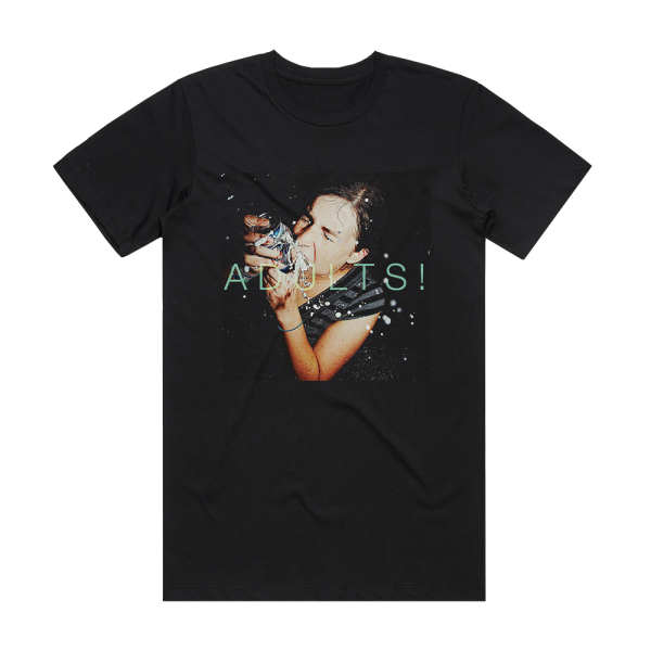 Bomb the Music Industry Adults Smart Shithammered And Excited By Nothing 1 Album Cover T-Shirt Black