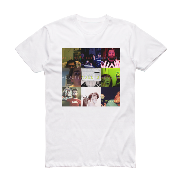 Bomb the Music Industry Adults Smart Shithammered And Excited By Nothing 2 Album Cover T-Shirt White
