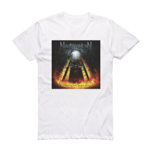 Necronomicon Advent Of The Human God Album Cover T-Shirt White