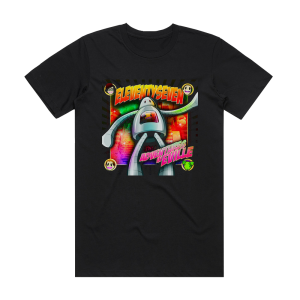 eleventyseven Adventures In Eville Album Cover T-Shirt Black