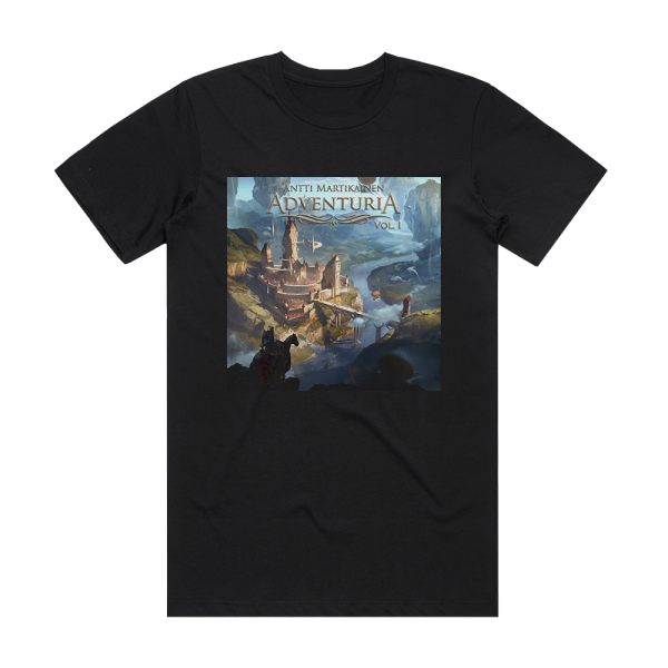 Antti Martikainen Adventuria Vol 1 Album Cover T-Shirt Black
