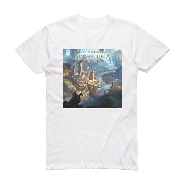 Antti Martikainen Adventuria Vol 1 Album Cover T-Shirt White