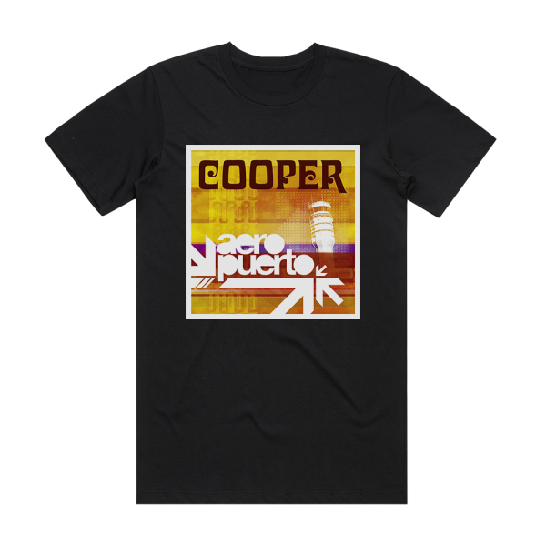 Cooper Aeropuerto Album Cover T-Shirt Black