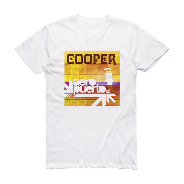 Cooper Aeropuerto Album Cover T-Shirt White