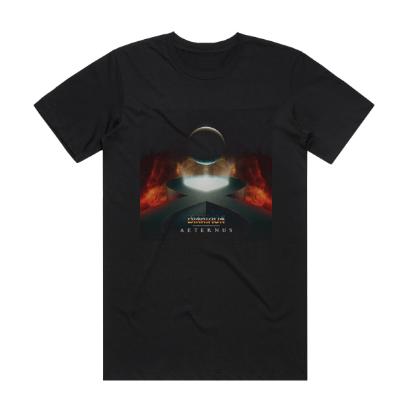 Dynatron Aeternus Album Cover T-Shirt Black