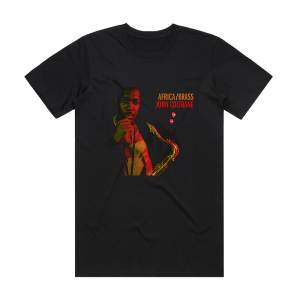 John Coltrane Quartet Africabrass Album Cover T-Shirt Black
