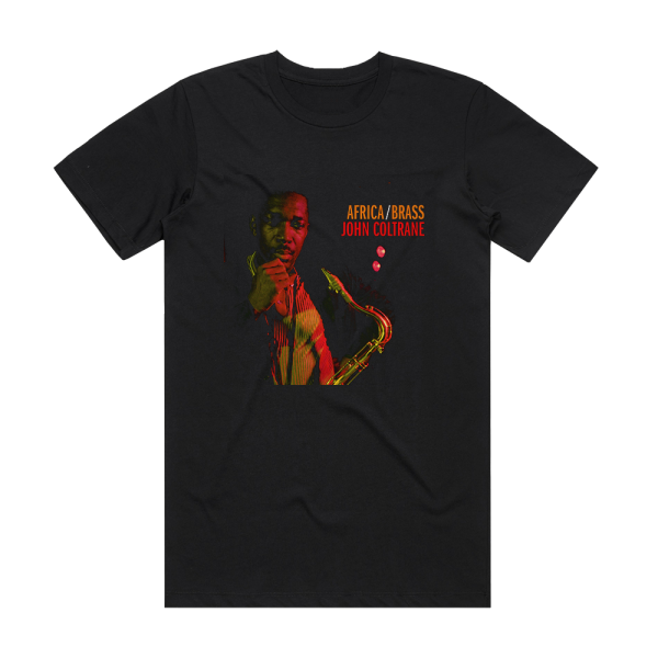 John Coltrane Quartet Africabrass Album Cover T-Shirt Black