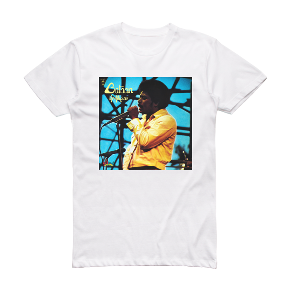 Joe Bataan Afrofilipino Album Cover T-Shirt White