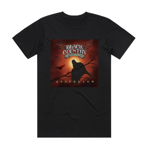 Black Country Communion Afterglow Album Cover T-Shirt Black