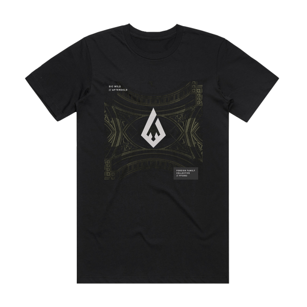 Big Wild Aftergold Album Cover T-Shirt Black