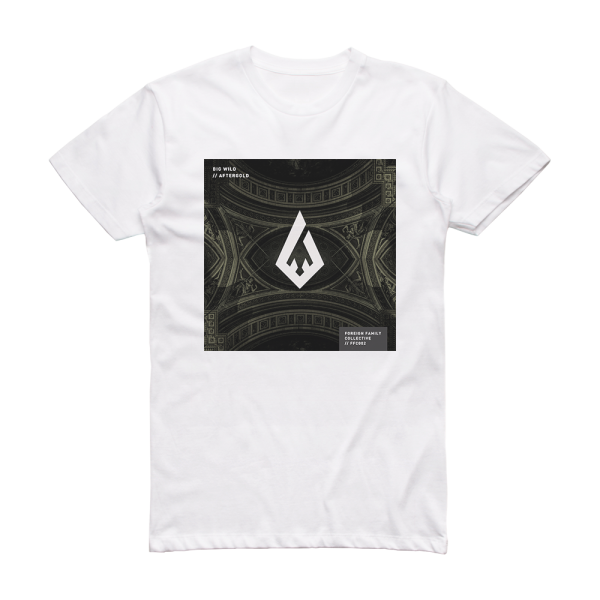Big Wild Aftergold Album Cover T-Shirt White