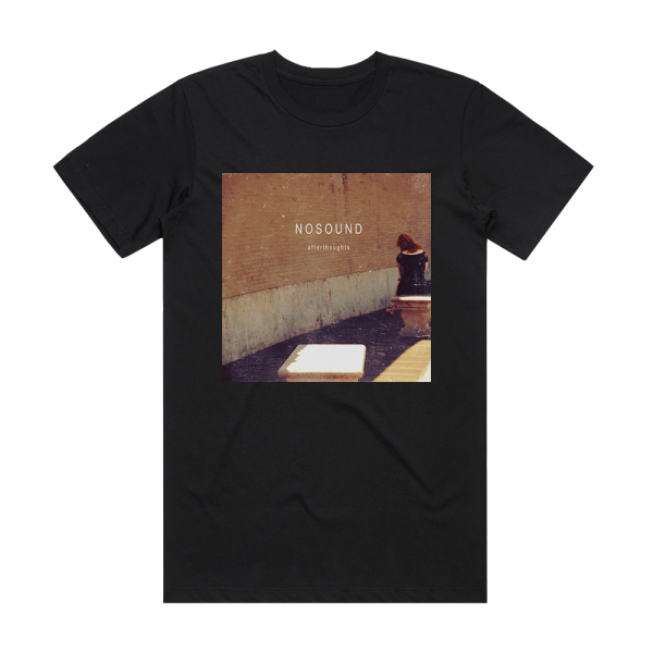 Nosound Afterthoughts Album Cover T-Shirt Black