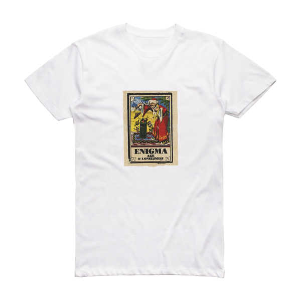 Enigma Age Of Loneliness Album Cover T-Shirt White